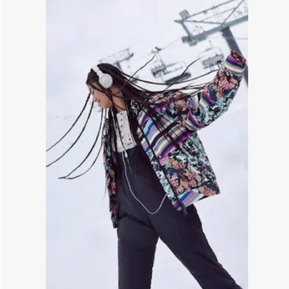 FP Movement Women's Bunny Slope Printed Puffer Jacket